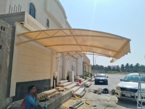 تركيب مظلات سيارات متينة في الشرقية