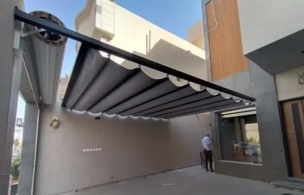 تصاميم مظلات سحاب يدوي للحدائق والسيارات