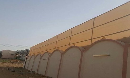 سواتر قماش PVC