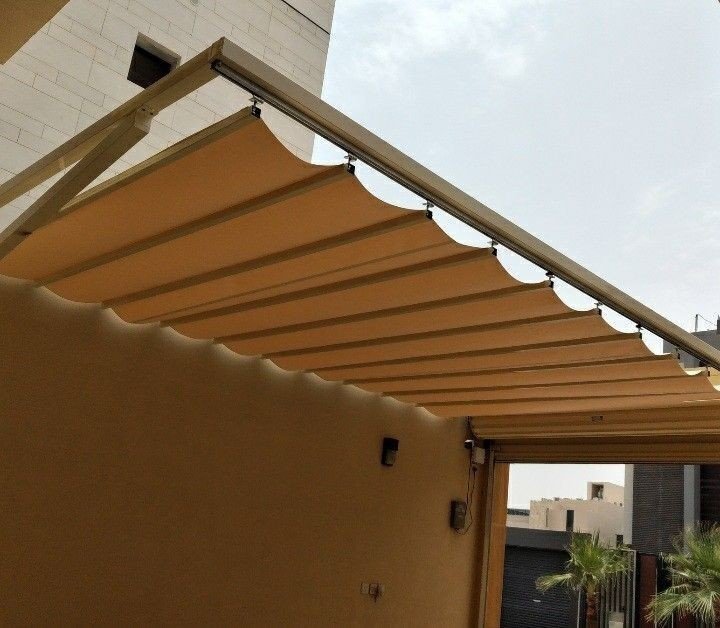 مظلات سحب يدوي في الدمام: حلول تظليل عملية واقتصادية